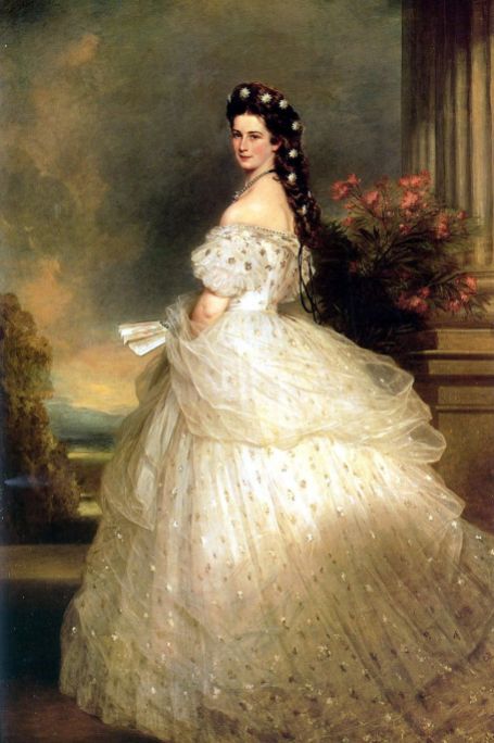 Franz Xaver Wintherhalter: ritratto ufficiale di Elisabetta d'Austria, Hofburg, Vienna
