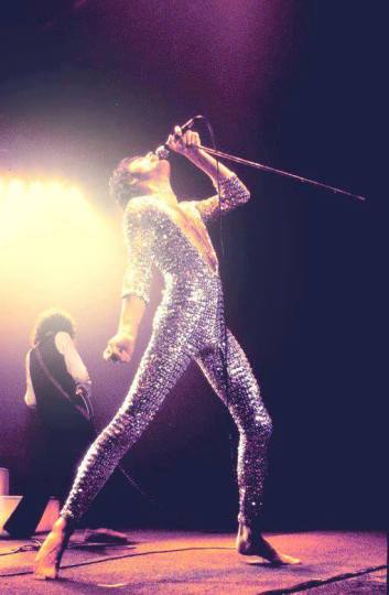 Freddie Mercury live, 1977