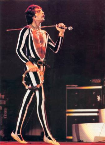 Freddie Mercury live, 1977