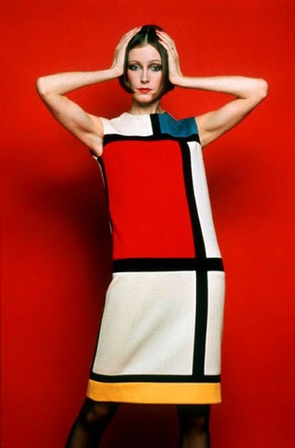 Yves Saint Laurent, 1965, ispirato a Mondrian