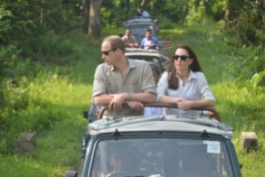 Il Principe William e la moglie Kate partecipano a