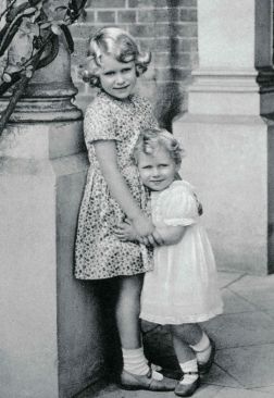 Elisabetta e Margareth da bambine