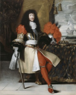 Anonimo (da originale di Claude Lefebvre), Luigi XIV, Re di Francia, Les collections du château de Versailles, XVII sec.